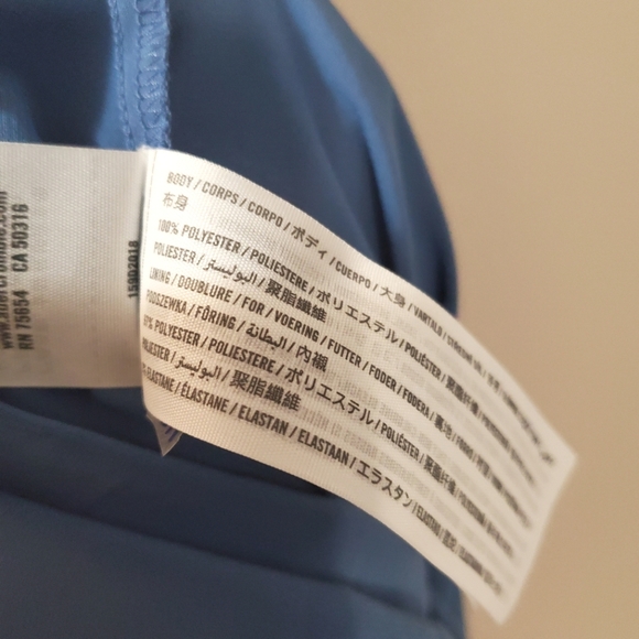 Abercrombie & Fitch - Asymmetrical Cinched Midi Dress - Size M  (NWT) - Picture 14 of 14